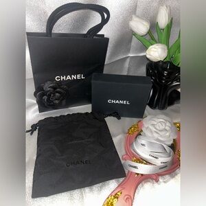 Authentic Chanel shopping bag bundle